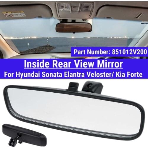 Auto Inside Rear View Mirror Universal Wide Angel For Elantra Veloster/ Kia Forte 851013X100 Auto Replacement Parts