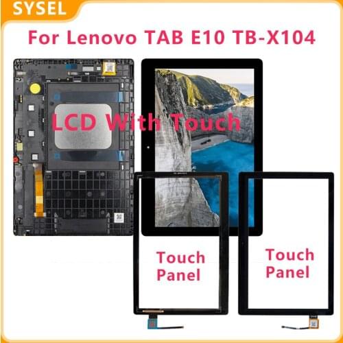 For Lenovo TAB E10 WIFI TB-X104 TB-X104F TB-X104L TB X104 X104L X104F LCD Display Touch Screen Encoder Converter + Tools
