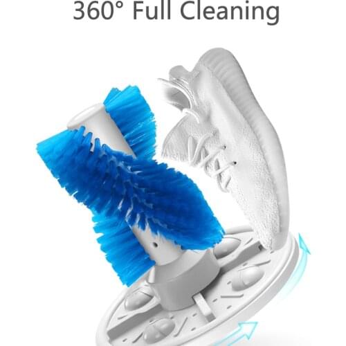 Mini Wash The Shoes Machine Nylon Brush Shoes Washing Machine Brush Detachable Buckle Design Washing Brush
