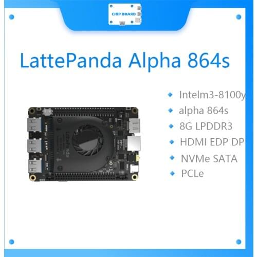 LattePanda Alpha 864s Tiny Ultimate Windows / Linux Device