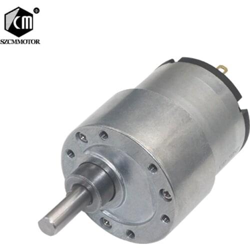 37mm Diameter Gearbox Eccentric Shaft Gear Motor 12v 24v DC Geared Motors Electric lock Autonatic Dustbin Valve Gear Motors