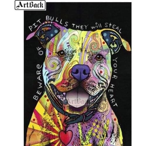 Full square drill 5d diy diamond painting dog deer color set full of crystal diamond embroidery mosaic decoration special offer