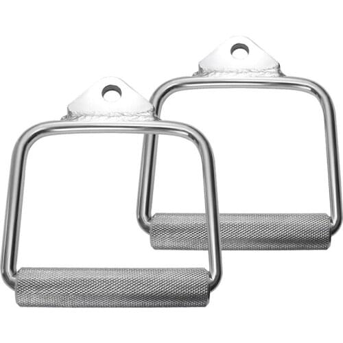 NEW-D-Handle,Pulldown Bar,Cable Machine Attachment, Perfect for Bodybuilders,Fits on Any Cable Machine Pulldown Attachments