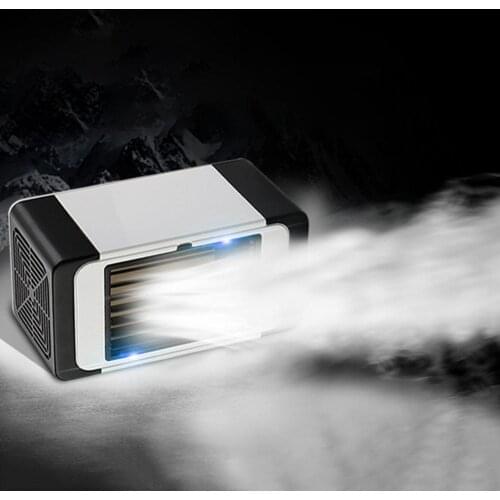 Portable Electric fan USB Mini Air Conditioner Summer Cooling Fan for Home Office Cooler table fan