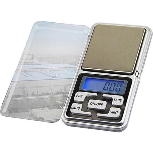 Portable Ultra-light precision Digital balance up to 200 gr range 0.1 gr Batteries Included
