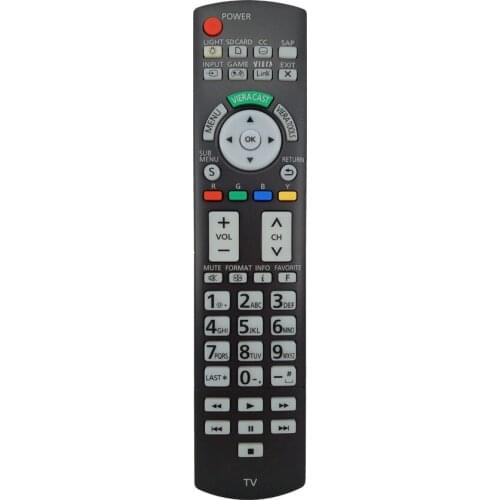 NEW Original N2QAYB000486 for Panasonic Plasma TV LED LCD TV Remote Control for TH32LRU20 37LRU2042 luminous fenrbedienung