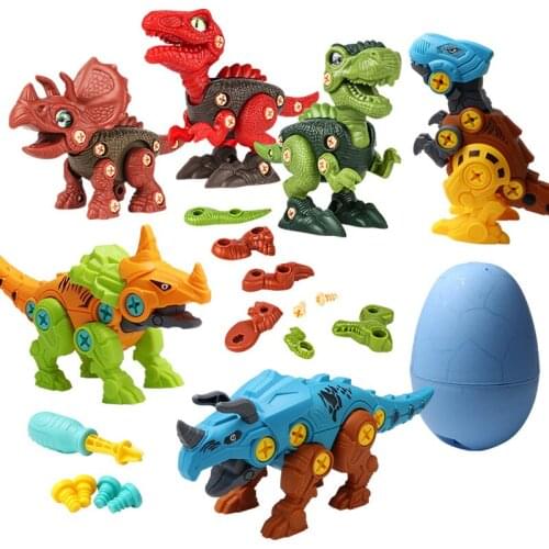 Take Apart Dinosaur Eggs Toys for Boys - DIY STEM Building Assembled Puzzle Toy Set Gifts