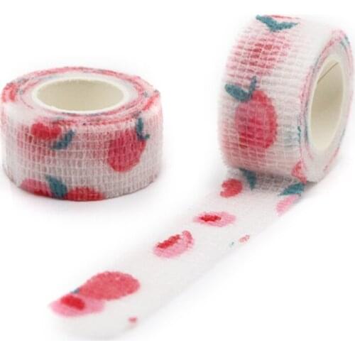 Self Adhesive Wrap Tape Medical Therapy Elastic Bandage Knee Protector Sports Colorful Printed Finger Joints Pet Tape 23 Style