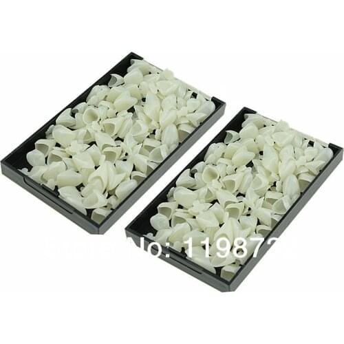 2 Boxes Dental Materials Mixed Type Temporary Crown Anteriors Front Veneer Nature Color Teeth Dentist Products