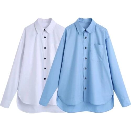 Синие блузки UETEEY China At AliExpress