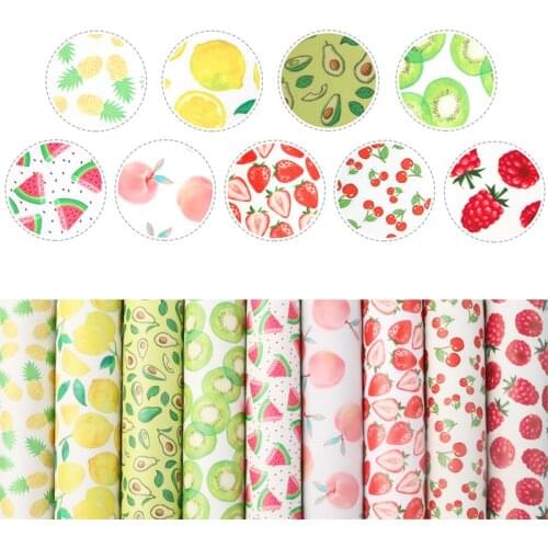 1PC Faux Leather Sheets 20x33cm Fruits Printed Lychee Bottom Synthetic Leather Fabric Earrings Crafts DIY Bags Handmade Fabric