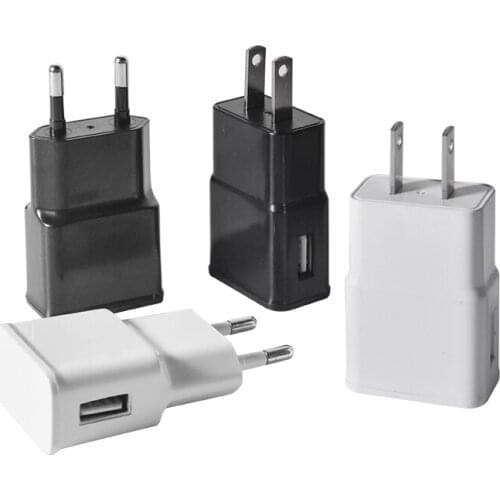 10PCS/lot 5V 2A EU/US Plug Wall Travel USB Charger Adapter For Samsung galaxy S5 S4 S6 note 3 2 For iphone 7 6 5 Huawei Xiaomi