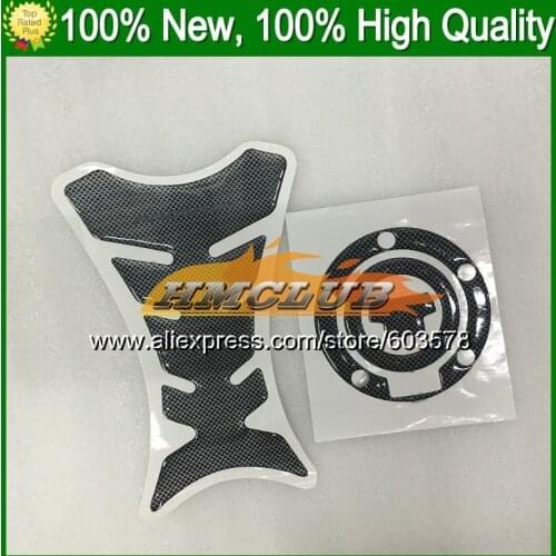 3D Carbon Fiber Tank Pad For YAMAHA R6 YZFR6 16 17 18 19 YZF-R6 YZF600 YZF R6 2016 2017 2018 2019 CL267 3D Gas Cap sticker decal