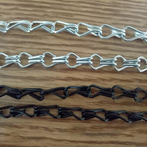 4Pcs/set, Hanging Basket Chain Flower Pot Basket Replacement Chain 3 Point Garden Plant Hanger