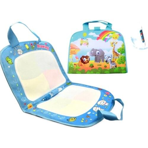 48x30cm Water Magic Drawing Toys with Pens Accessories Set Doodle Mat Painting Board Art Educational Toy Birthday Gift for Kids