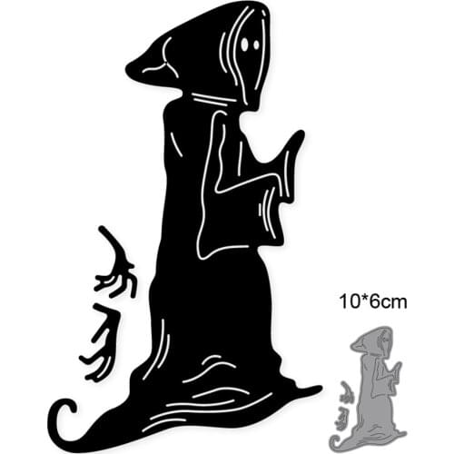 AILIDA Craft metal cutting dies cut die mold Halloween Ghost decoration Scrapbook paper craft knife mould blade punch stencils