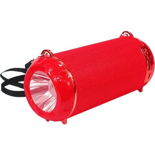 UOIAE Column Bluetooth 5.0 speaker Music Center Flashlight TF USB MIC FM Radio Stereo Sound Speaker For Phone Bluetooth device