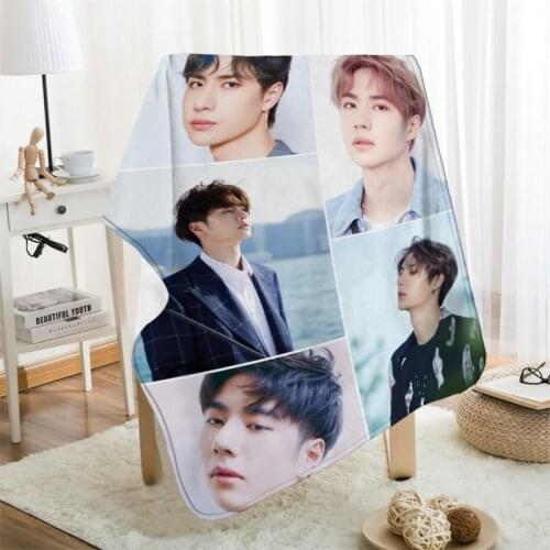 Musife Custom YiBo Flannel Blanket Design Your own Blanket Flannel Blankets for Sofa DIY Dropshipping