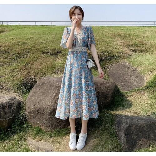HKDV Blue Summer Dresses
