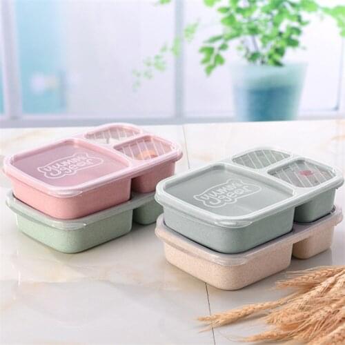 Food storage box Childrens snack storage box Adult lunch box Beige picnic lunch box Microwave lunch box lunch box