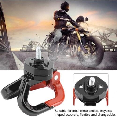 Multifunctional Aluminum Alloy Motorcycle Scooter Hook Luggage Hanger Motorcycle Net Bags Hook Motorcycle Accessories