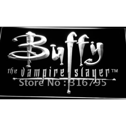 G137 Buffy the Vampire Slayer Movie LED Neon Light Signs with On/Off Switch 20+ Colors 5 Sizes to choose