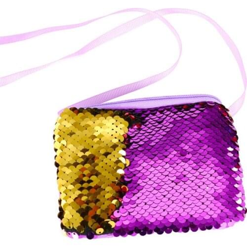 New Fashion Mermaid Sequins Coin Purse Women Wallet Girl Glittering Purse Handbag Party Zipper Clutch Bag