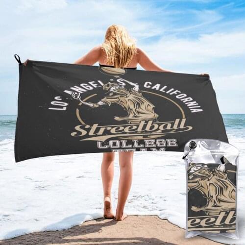 Bathing Towel Streetball Player Bath Wearable Towel Dress Fast Drying Beach Spa Magical Nightwear Sleeping