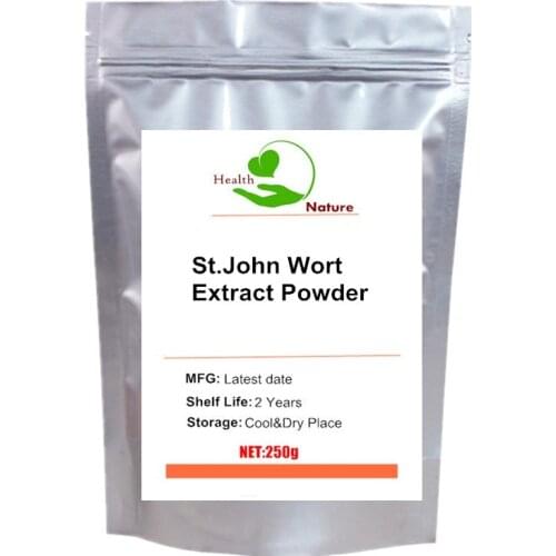St. Johns Wort Extract Powder 0.3% Hypericin for Stress Anxiety Depression