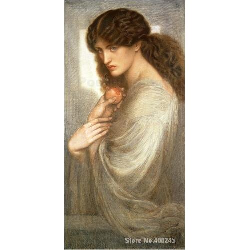 Proserpina Dante Gabriel Rossetti painting for room decoration High quality