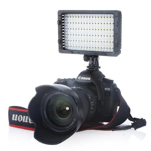NanGuang CN-216 13W 1820LM LED Video Light Camera Camcorder Lamp Adjustable for Canon Nikon with 3 Filters