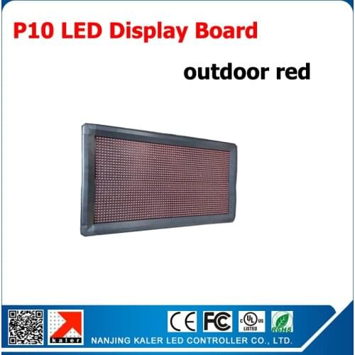 Open Sign LED Board Mulit-Languages Message Scrolling Display Screen 32*64 pixel 1/4 scan DIP P10 LED Modules Outdoor