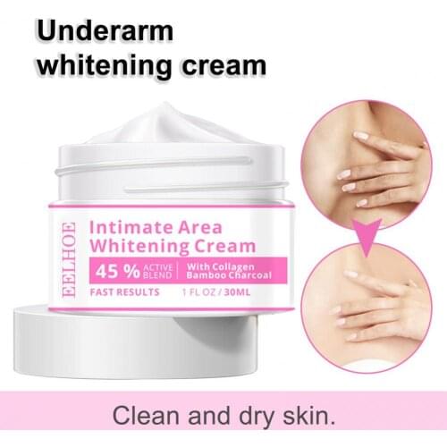 Healthy 30ML/Bottle Practical Underarm Knees Bleaching Cream Easy to Apply Underarm Bleaching Cream Nourishing for Outdoor