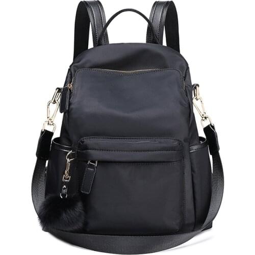 Ladies Backpack Shoulder Hand Bags Women High Quality Leather School Bags For Girls Anti-theft Bags Travel Backpack 2021 C1699