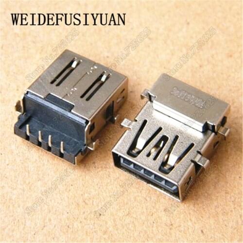 10pcs/lot USB 2.0 Port Jack Socket jack Connector for Lenovo IBM Thinkpad E450 E455 E550 E555