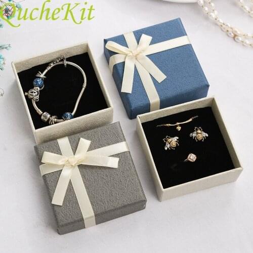 6pcs Kraft Paper Gift Boxes Jewelry Boxes Wedding Favor Gift Cookies Candy Boxes Birthday Party Gift Packaging Box