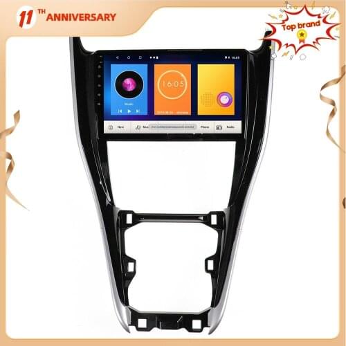 Android 9 4+64GB Car Radio GPS Navigation DSP Car Auto Stereo Video Multimedia DVD Player For Toyota Harrier 2010- 2017 Headunit