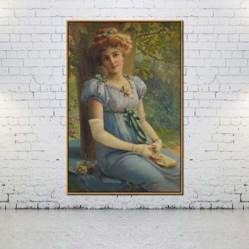 Artcozy Oil Canvas Painting Emile Vernon For Home Decoration Wall Art