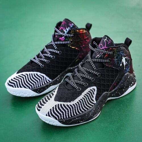 Basketball Shoes Men Shoes Breathable High Top Outdoor Sports Shoes Trainers Women Casual Basketball Sneakers Chaussure Homme