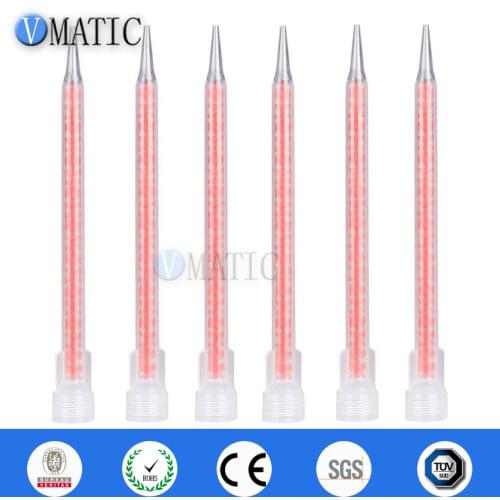 Free Shipping 100pcs Quality Plasitc Mixing Glue Nozzle Tube Static Mixer For 200ml 400ml 600ml 1:1 & 2:1 Cartridge