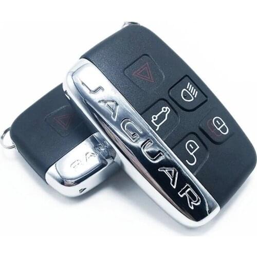 Land Rover Ranger Rover Car Key Shell 5 Button Cover with Logo Evoque Discovery 4 Freelander Evoque 2010-15 FOB
