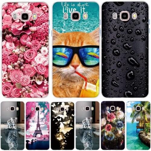 Case for Samsung J5 2016 Case Pattern Cover For Samsung Galaxy J5 2016 Cover 3D TPU Soft Silicone for Samsung Galaxy J5 J510F