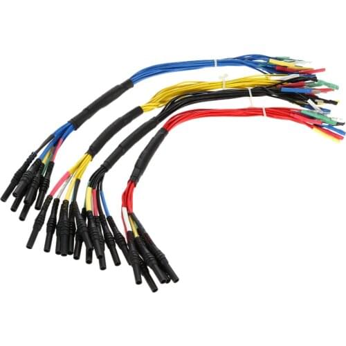 Hantek 6-Way Universal Breakout Leads Breakout Leads for Automotive Oscilloscope HT306 4 SIZES 0.6 mm/1.5 mm,/2.3 mm/2.8 mm