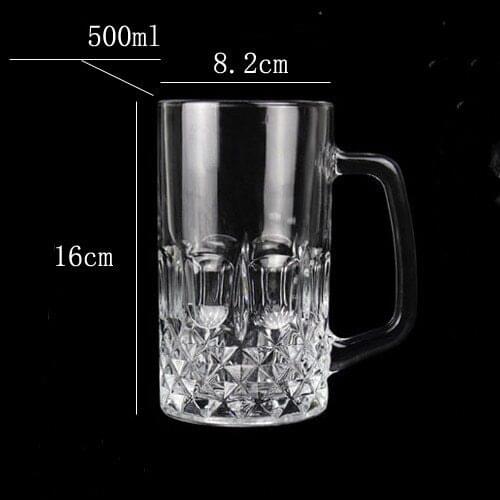 Energy Blast Ideas Middle Size Crystal Beer Cup (H 16cm*Dia 8.2cm) Self Explosion Bottle Stage Magic Tricks Illusion Mentalism