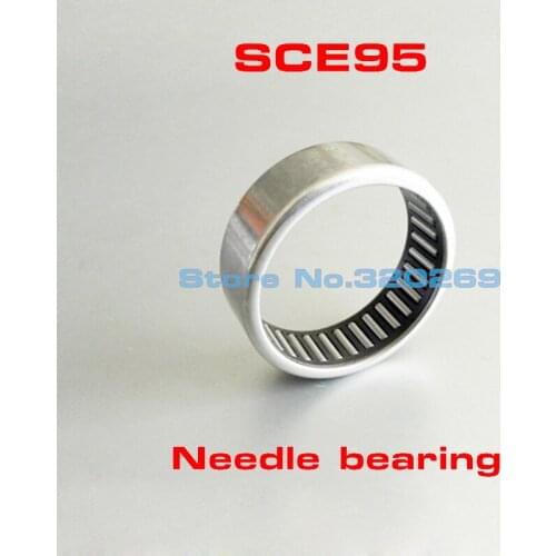 2pcs SCE95 9/16 x 3/4 x 5/16 Inch Shaft Needle Bearing
