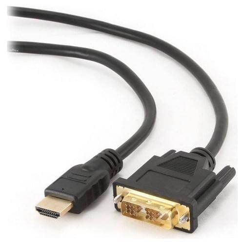 HDMI to DVI Cable GEMBIRD CC-HDMI-DVI-0.5M (0,5 m) Black