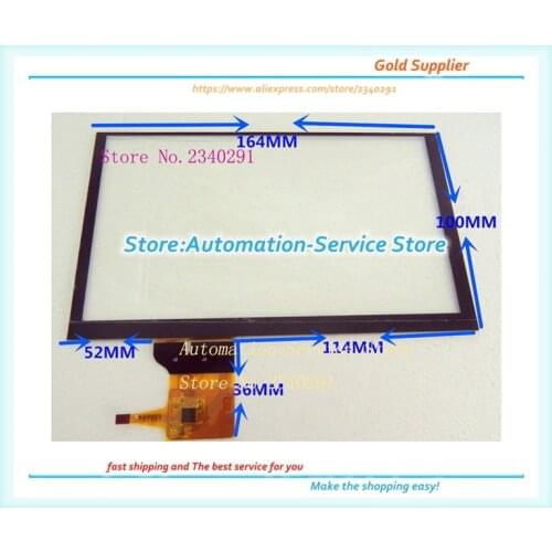 New Original 7 Inch Capacitive Screen Suitable For GPS Car DVD Navigation 164*100 GT911 (GT811 To Book)