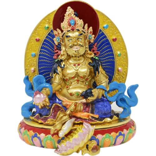 New Fengshui Golden Tibetan God of Wealth Amulet/buddhism/zen W3317