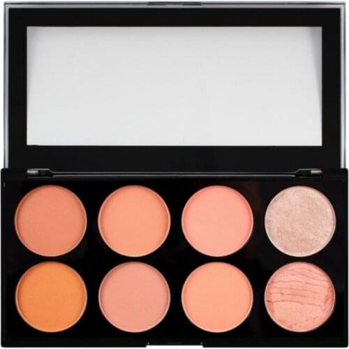 Ultra Blush Palette-Hot Spice 8 different tone bringing together in any environment with this very special blush palette ready yourself feel