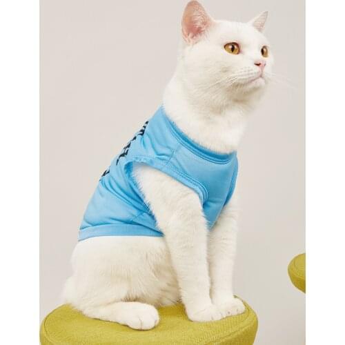 Dog shirt dog shirt pet T-shirt and dog vest soft dog clothes pet suit cute dog and cat pet sweatshirt